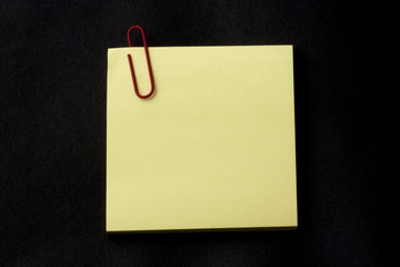 Post-it with clip