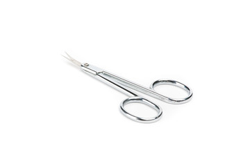 Scissors isolated on the white