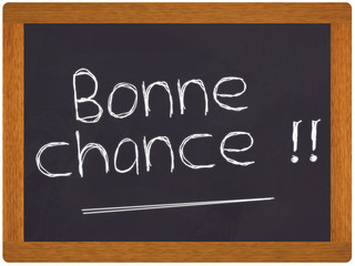 bonne chance !