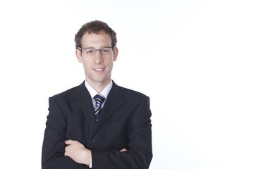 A white's businessman