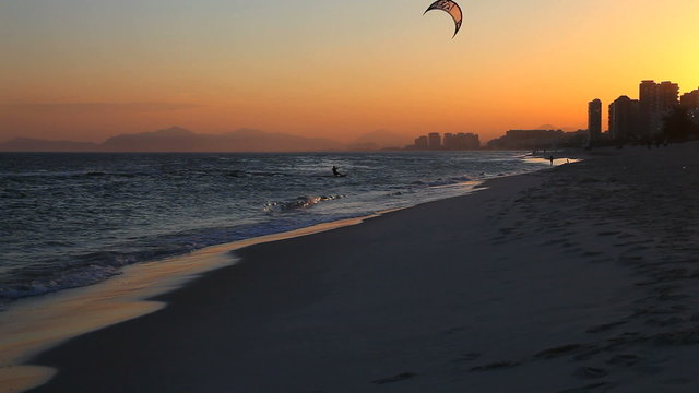 Kitesurfer, Rio de Janeiro