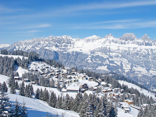 Winter in alps