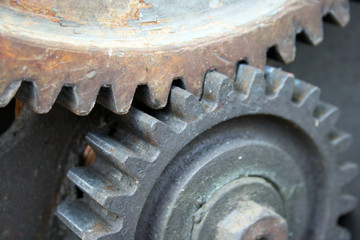 steel cogwheels