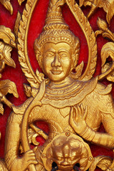 Fototapeta na wymiar Temple art, Thailand.
