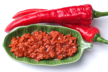 red chilli with spice