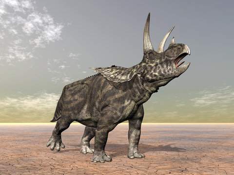 Dinosaurier Pentaceratops