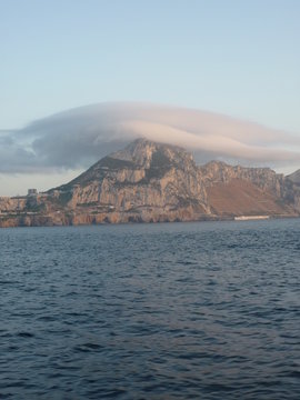 rock of Gibraltar from the sea