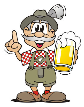Bavarian with Beer