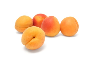 Close-up of ripe apricots