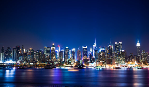 Fototapeta Panoramę Nowego Jorku na Manhattanie