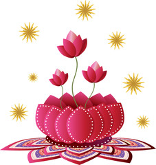 Lotus pattern