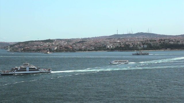 View on Istanbul from the water