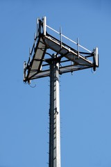 Fototapeta na wymiar microwave telecommunications tower