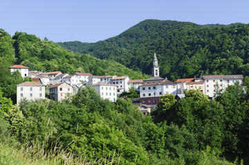 Fototapeta na wymiar Casoni (Passo del Fregarolo)