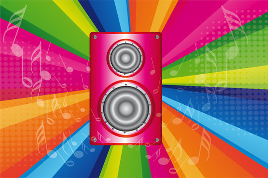 pink stereo - Powered by Adobe