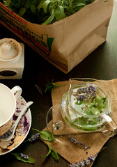 ラベンダーティー