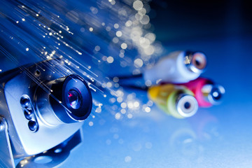 micro camera con connessioni