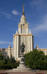 Fototapeta na wymiar Moscow, University
