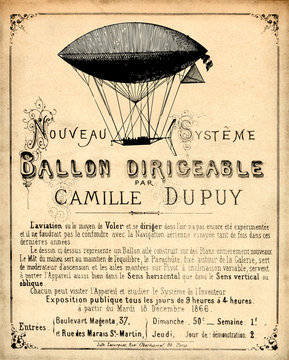 Le ballon dirigeable