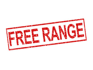 Rubber stamped "Free Range"