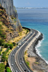 Route du Littoral, La Réunion. © Prod. Numérik