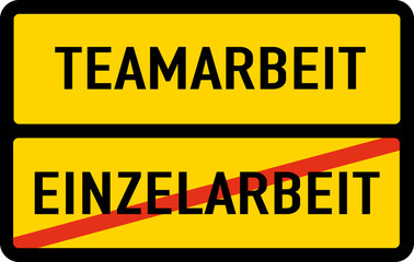 teamarbeit, german meaning word to practise teamwork