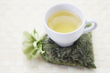 cup of green tea