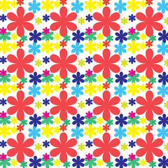 花柄のパターン