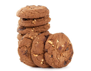 .cookies with nuts and chocolate
