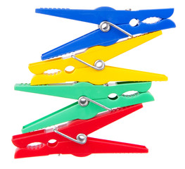 Stack of laundry pins