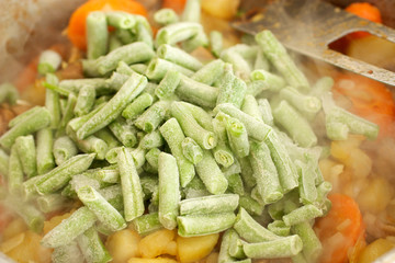 Frozen green beans