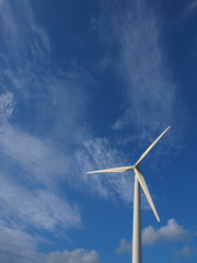 wind turbine producing electric