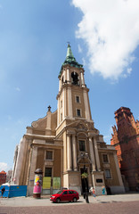 Church of the Holy Spirit in Toruń,Poland - obrazy, fototapety, plakaty