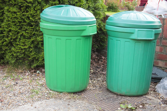 Green dustbins