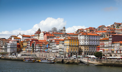 Naklejka na ściany i meble Centrum Stary Port, Portugalia