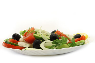 Salad close-up