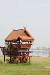 Thai style pavilion on the big cart © pixmeeup