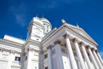 Tuomiokirkko church in Helsinki, Finland