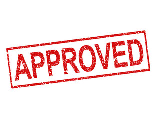 Rubber stamped "Approved"