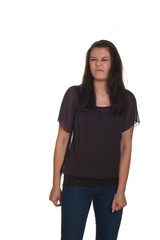 Frau ist wütend, .Wife is furious