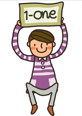 Close-up of boy sitting