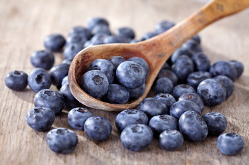 fresh blueberries