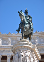 Fototapeta premium Monument to Vittorio Emanuele