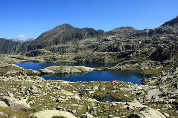 Obraz premium Lac de la Glère-Pyrénées Néouvielle-1