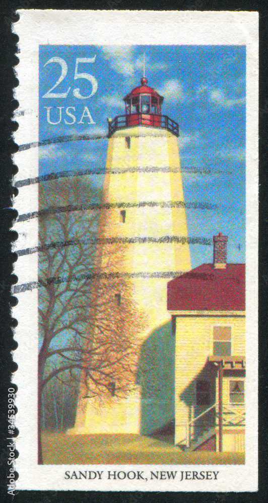 Sticker lighthouse