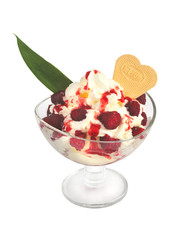 himbeereisbecher
