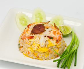 fried rice with shrimp