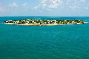 Luxurious island of Sunset Key, Key West, Florida