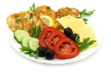 Cutlets composition