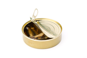Open bank canned fish 1